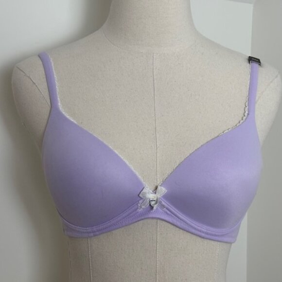 NWT Victoria's Secret Body by Victoria wireless lilac bra, 34B - Picture 8 of 10